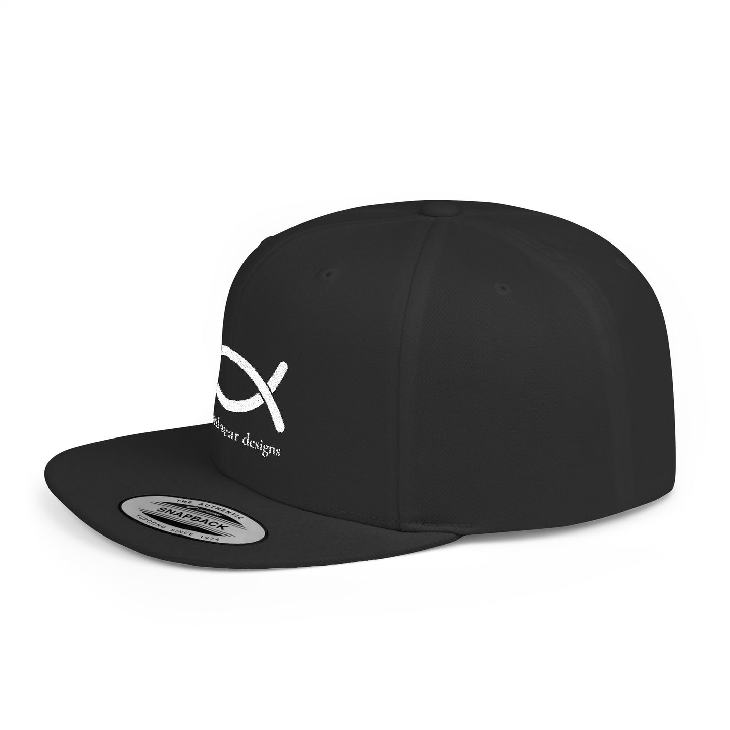 Flat Bill Snapback Cap | Trendy Hat for Outdoor Adventures, Gifts for Him, Street Style,
